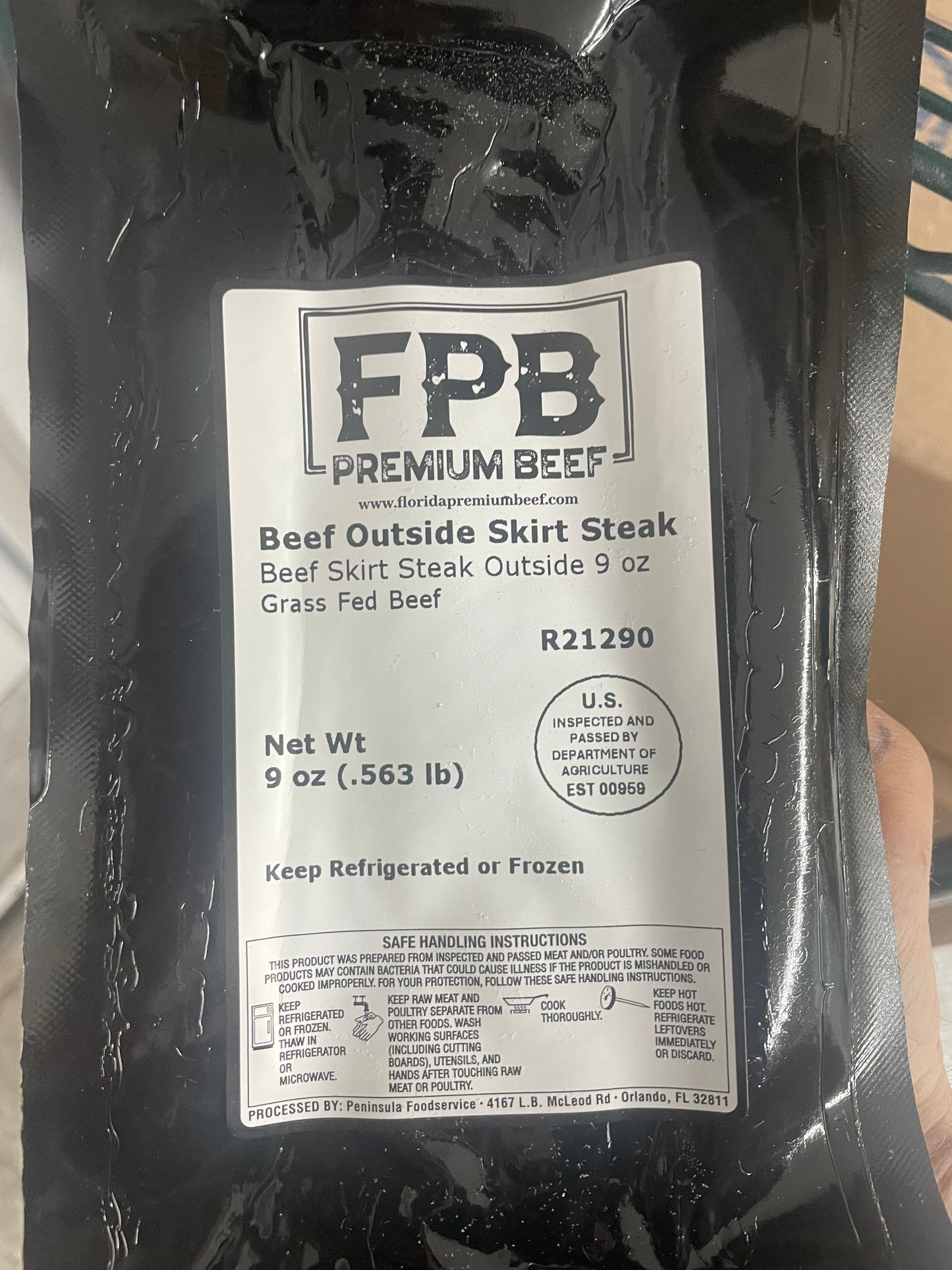 Grassfed Beef Outside Skirt Steak