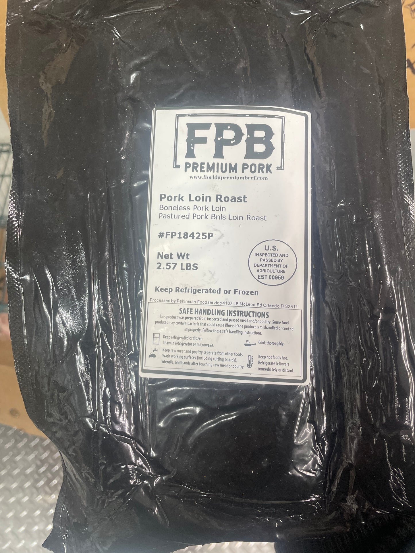 Pastured Pork Boneless Loin Roast
