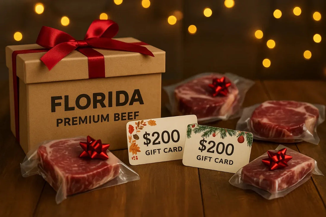 Holiday Gift Guide: Give the Gift of Grass-Fed Goodness with Florida Premium Beef