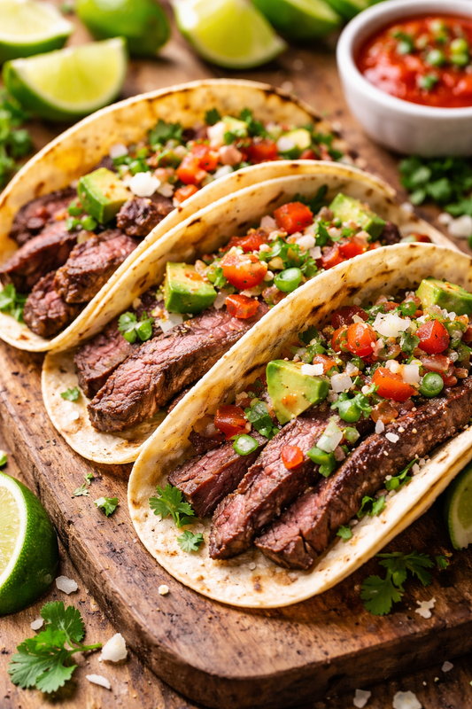 Flank Steak Tacos