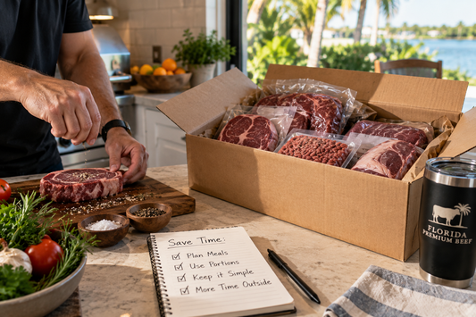 Time-Saving Tips for a Meat CSA Box in Florida