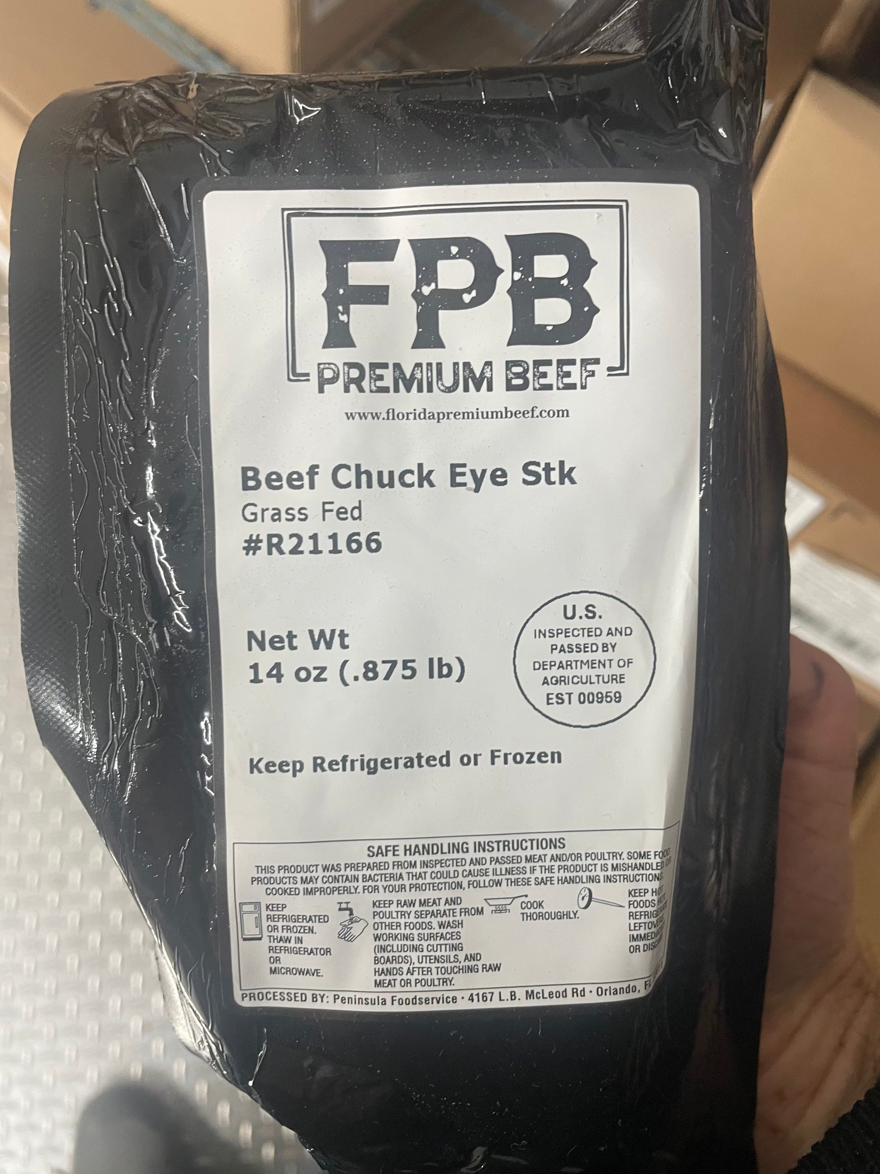 Grassfed Beef Chuck Eye Steak
