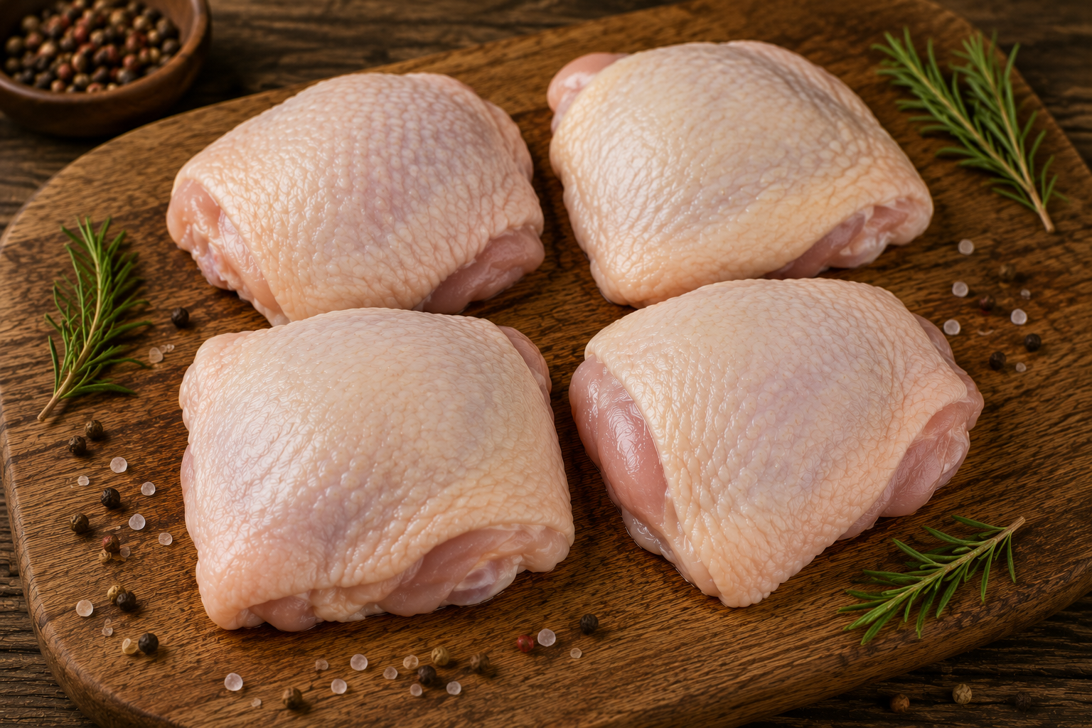 Pastured NON GMO Bone In Chicken Thighs