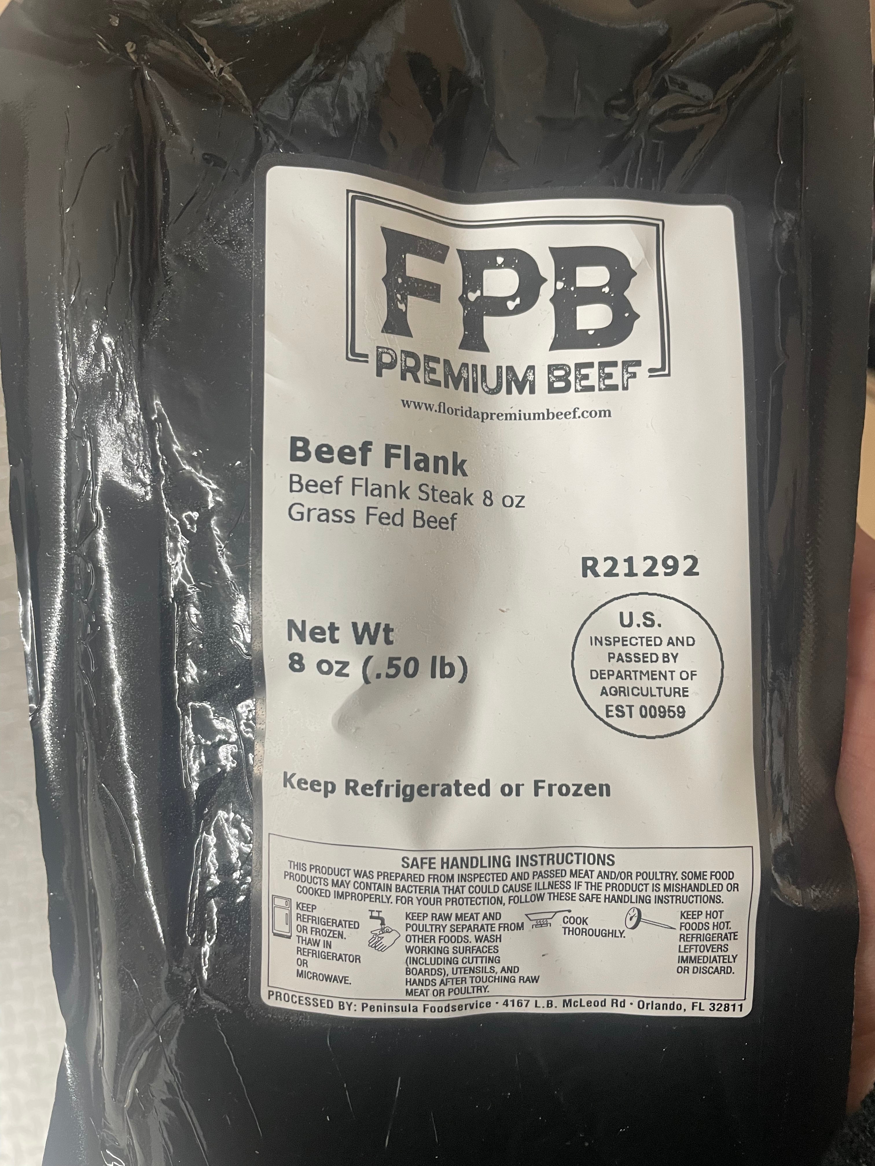 Grassfed Beef Flank Steak