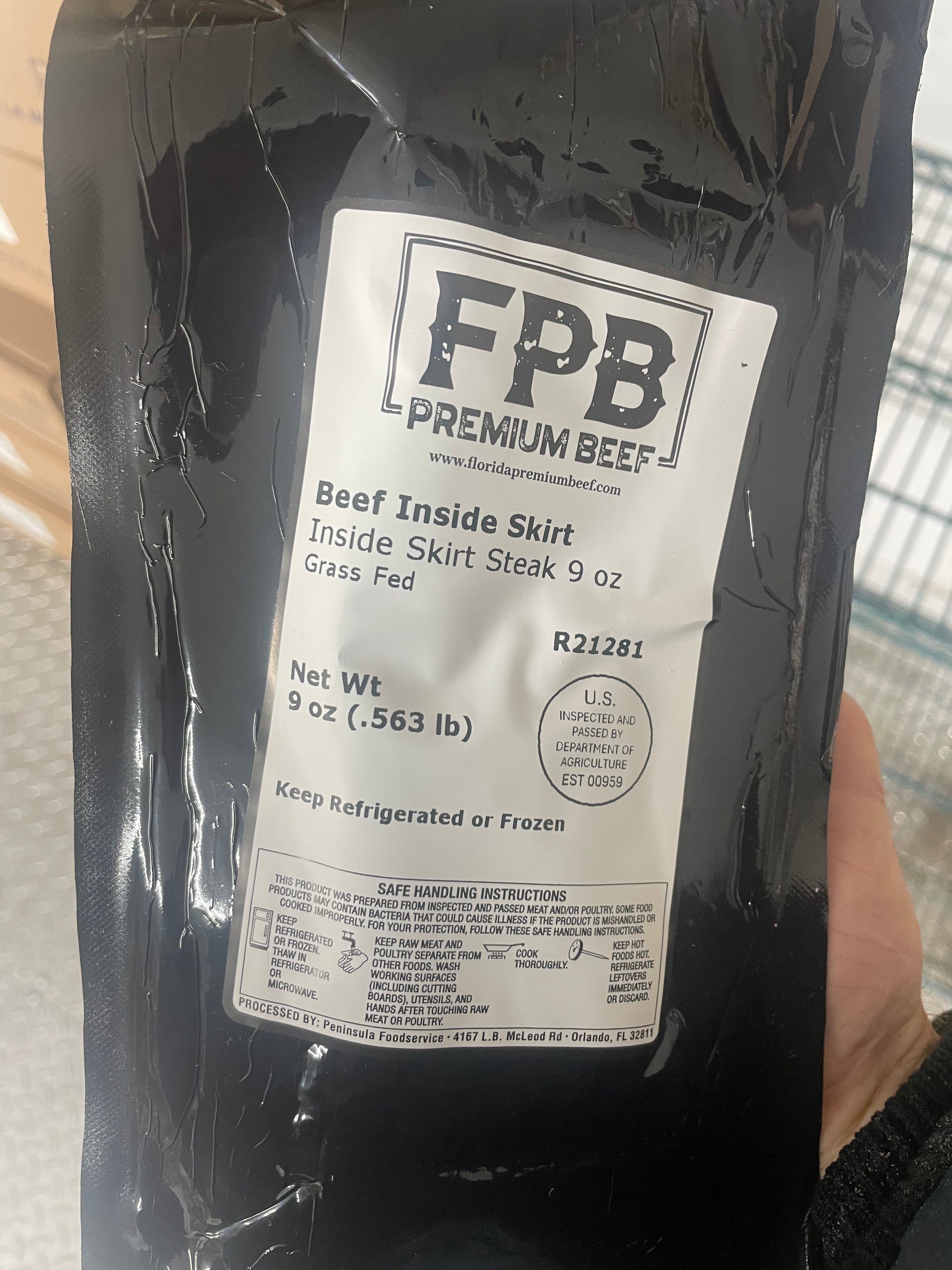 Grassfed Beef Inside Skirt Steak