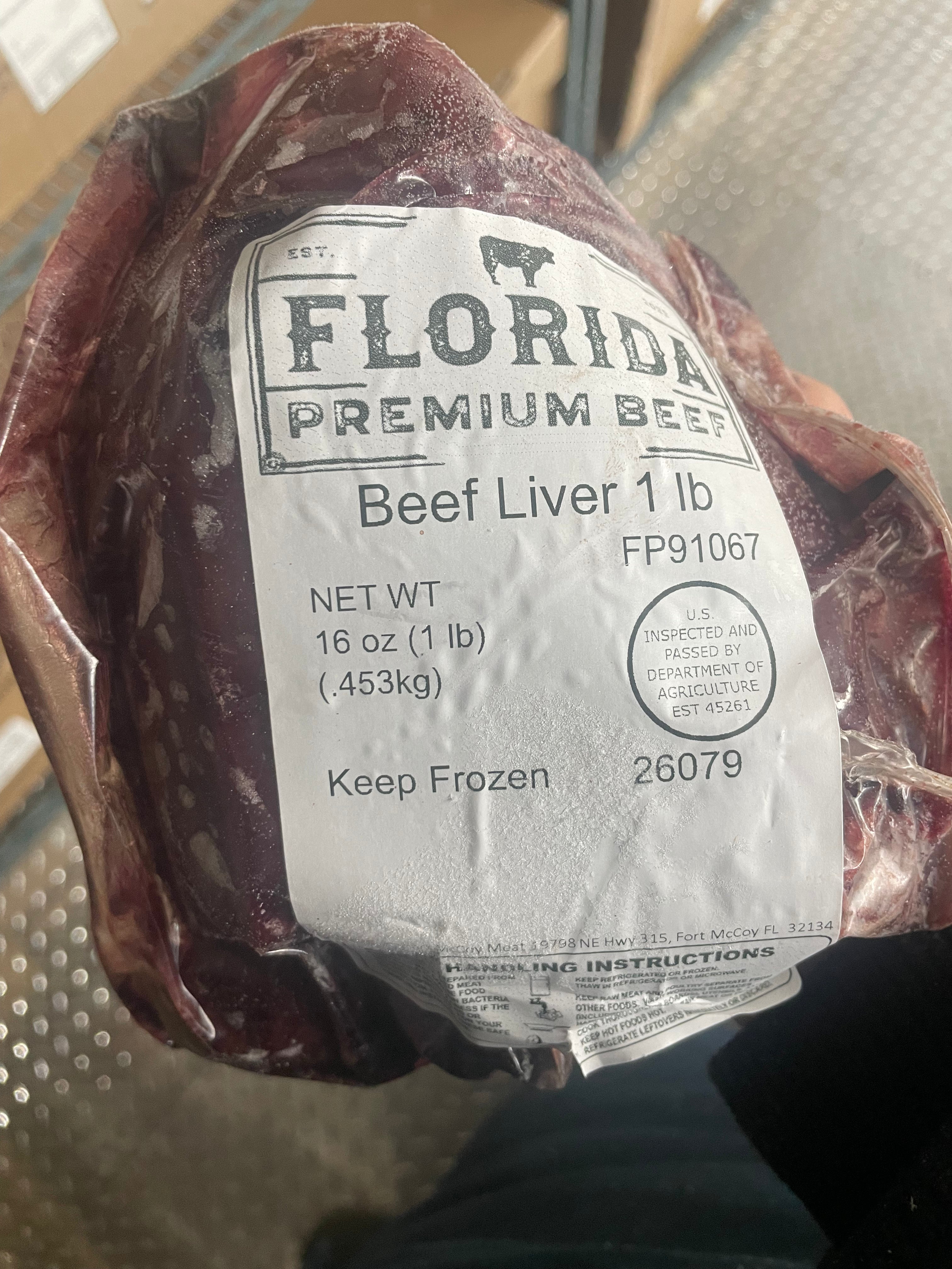 Grassfed Beef Liver