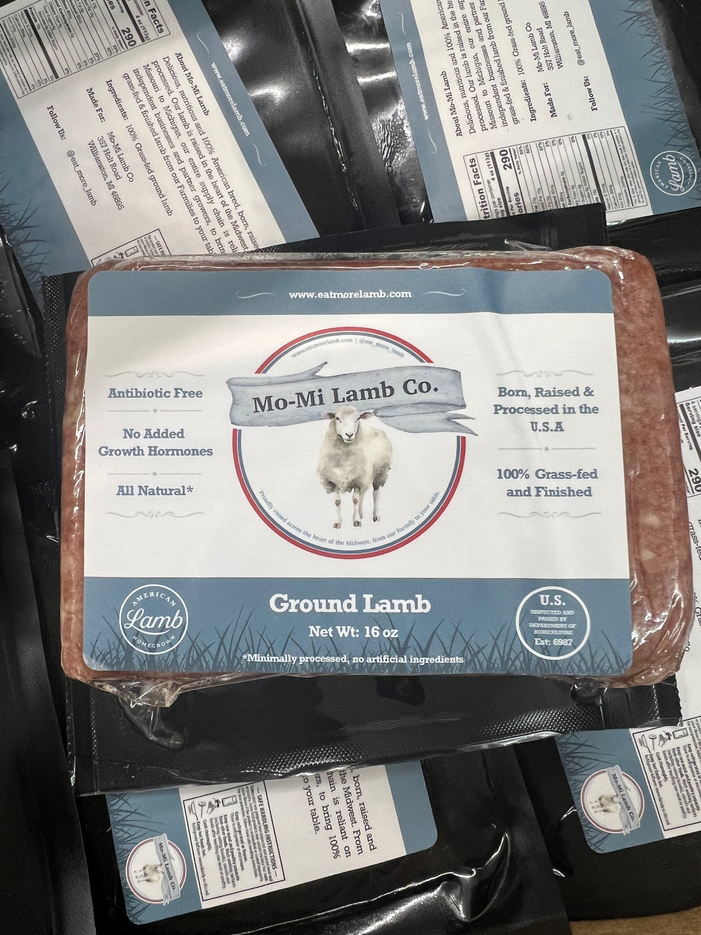 Grassfed Lamb Ground Lamb 80/20