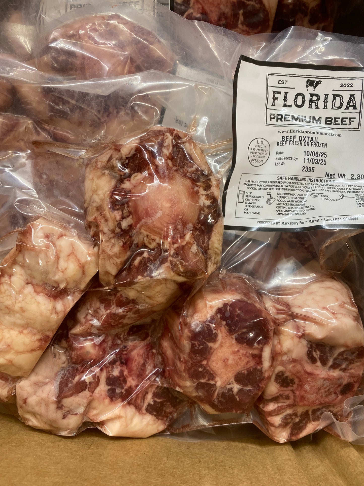 Grassfed Beef Oxtail