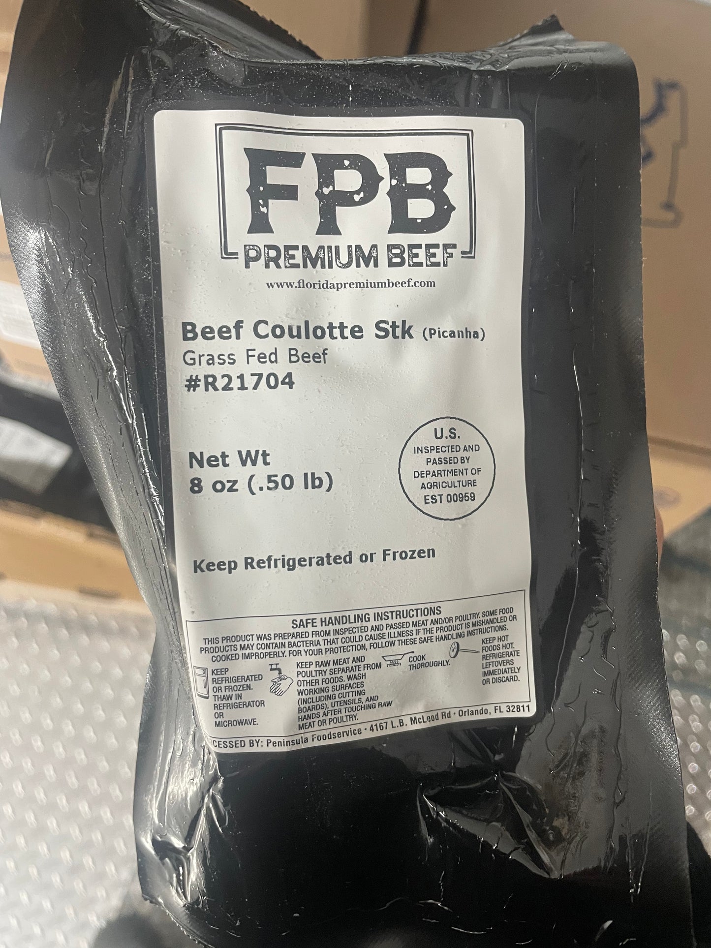 Grassfed Beef Picanha Steak