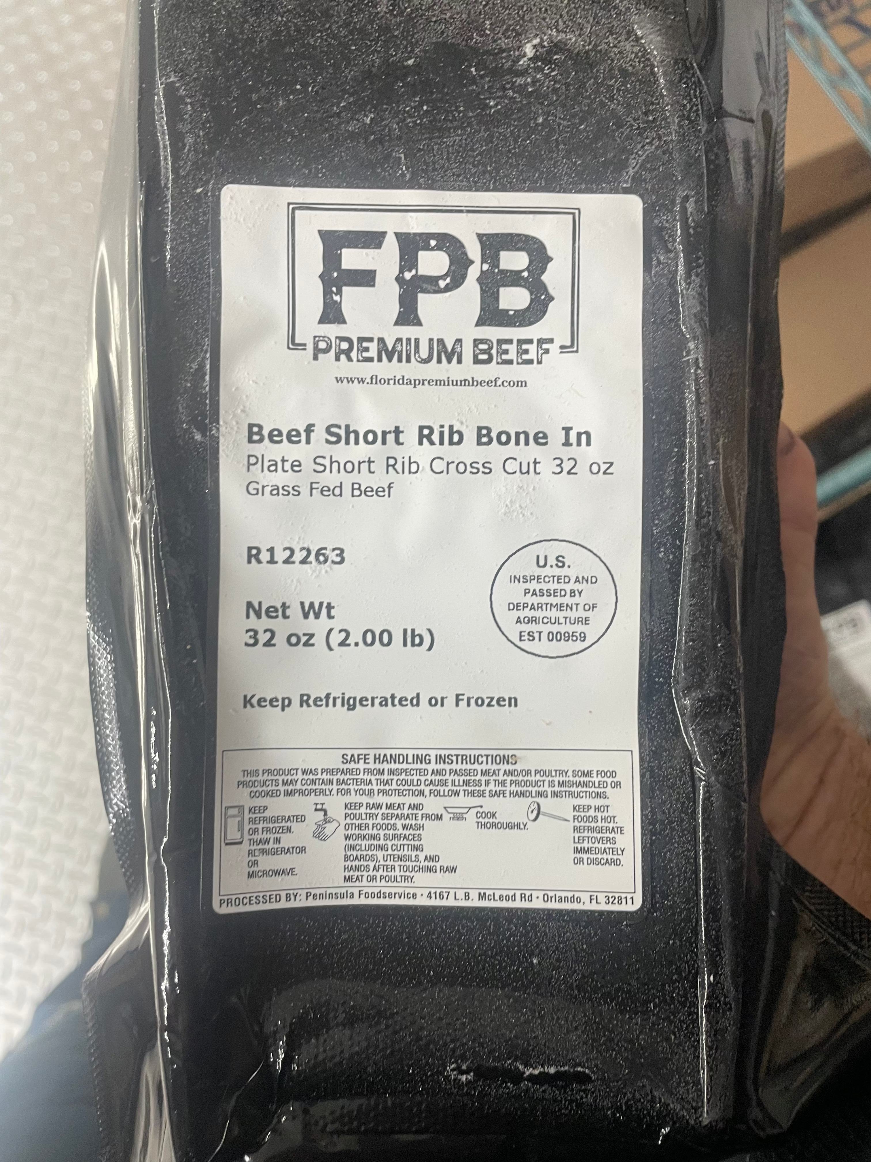 Grassfed Beef Short Ribs