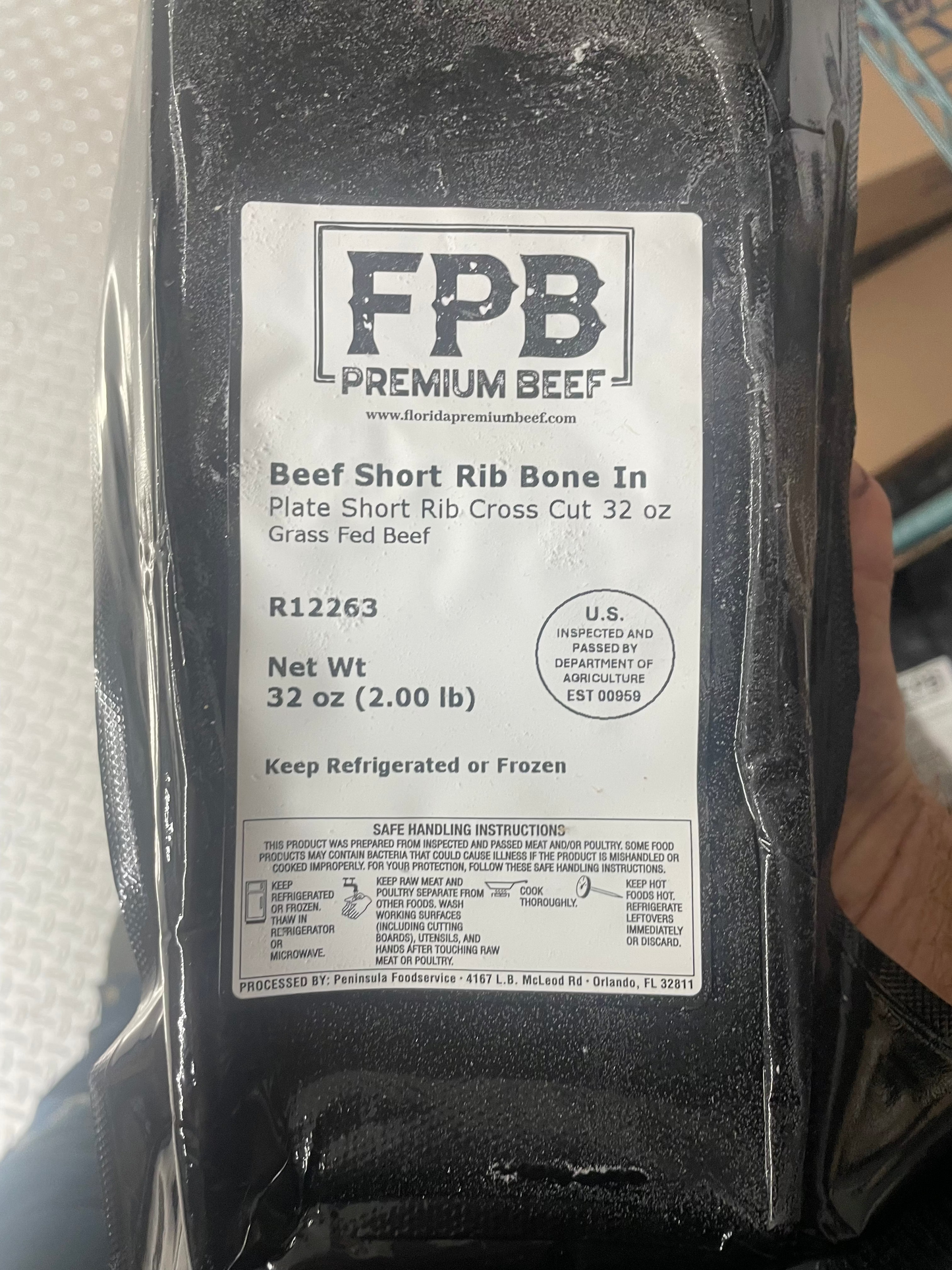 Grassfed Beef Short Ribs