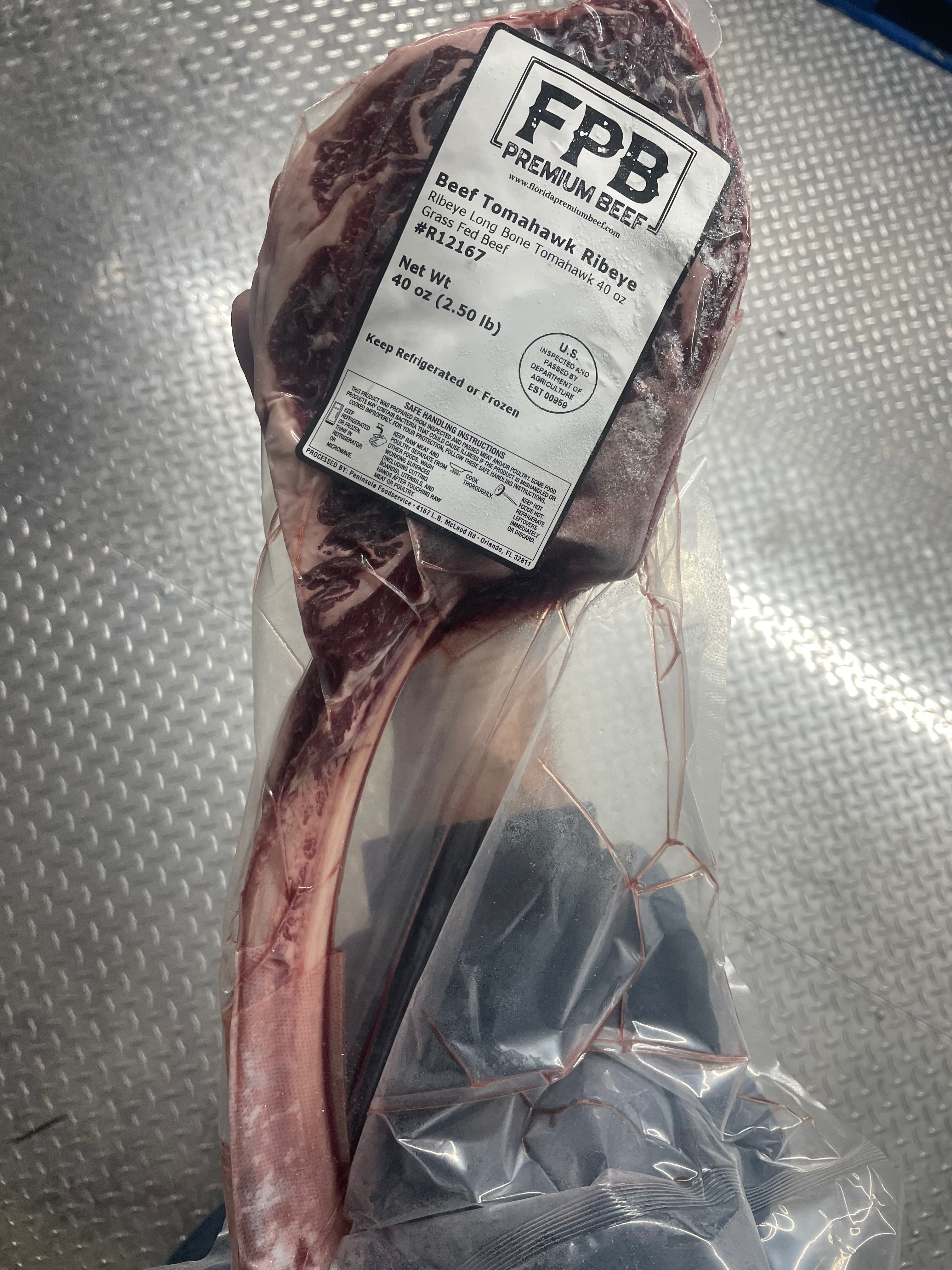 Grassfed Beef Tomahawk Ribeye