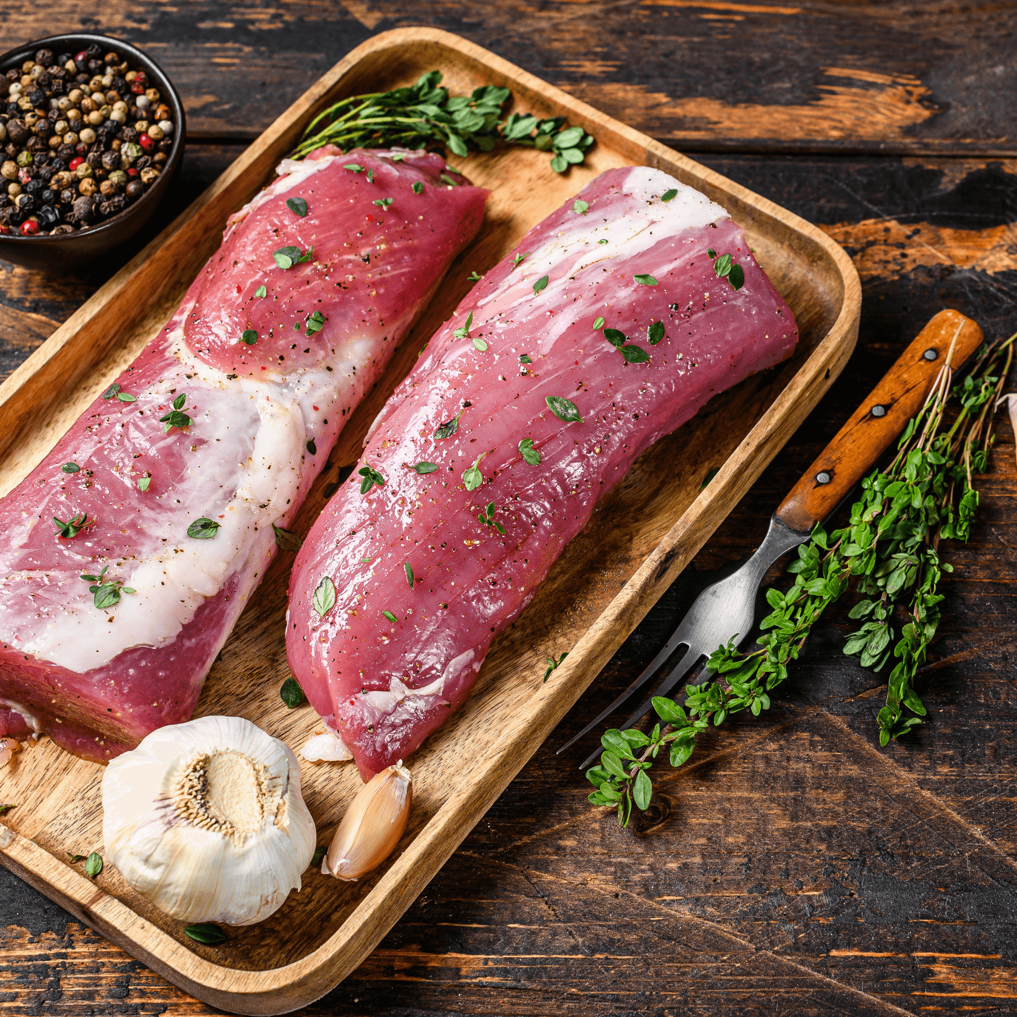 Pastured Pork Whole Tenderloin Florida Premium Beef Pastured Pork Whole Tenderloin Florida Premium Beef