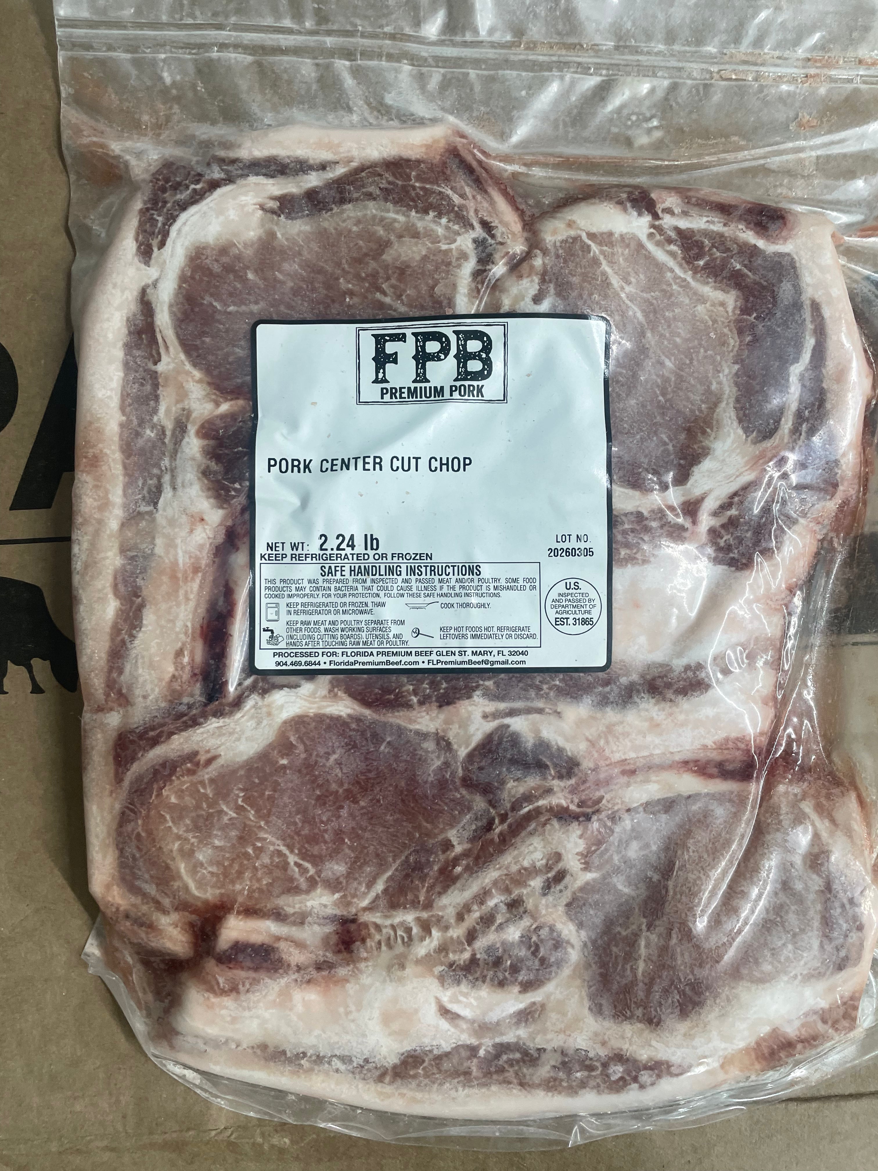 Pastured Pork Center Cut Bone-In Chop