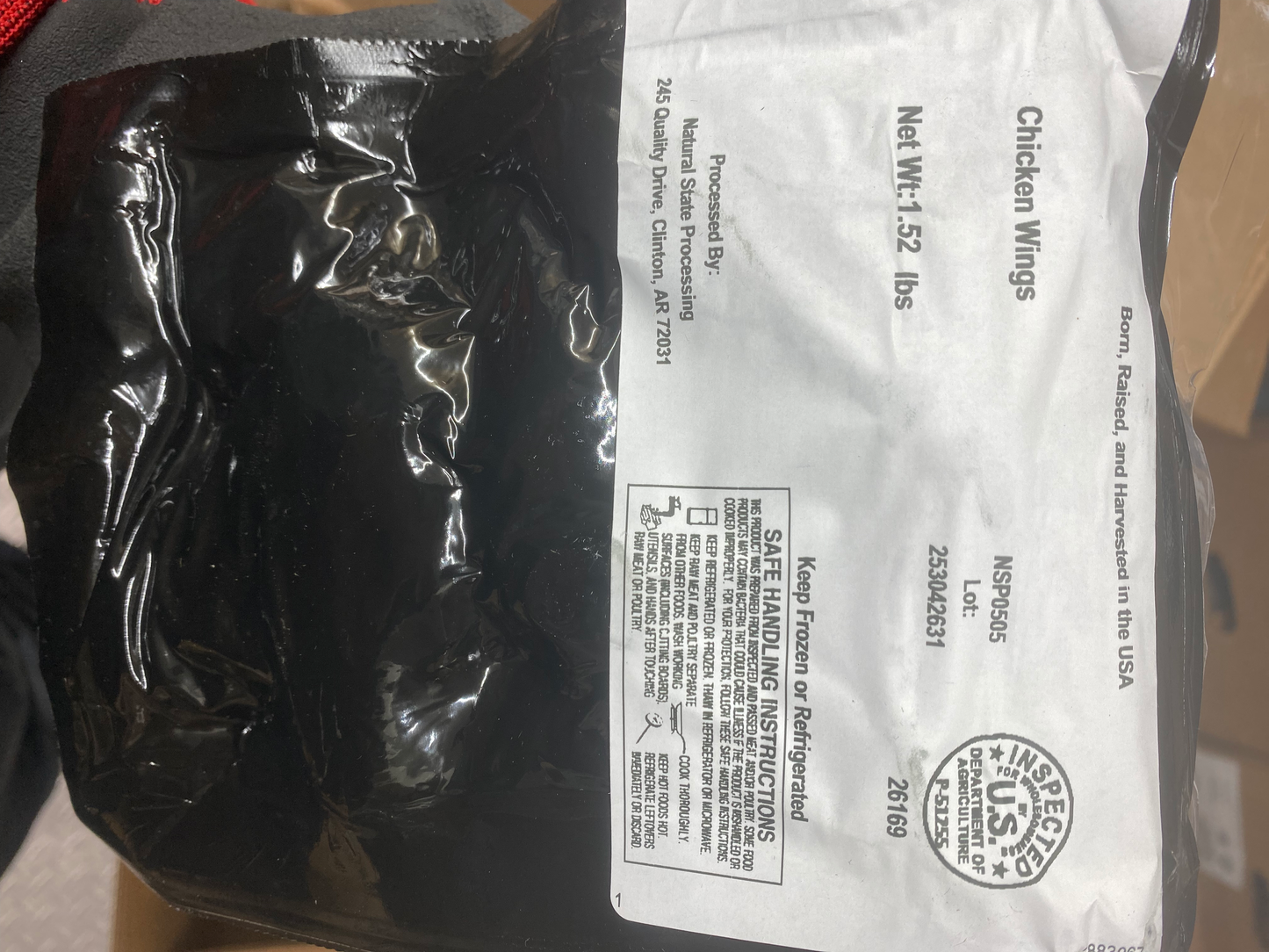 Pastured NON GMO Chicken Wings